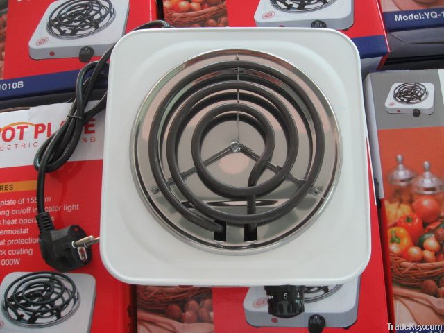 Single burner hot plate