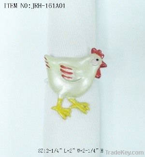 Colorful animal metal napkin ring