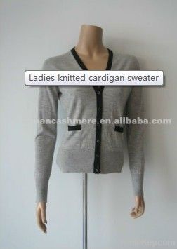 Cashmere ladies cardigan