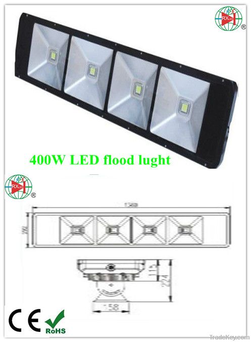 2012 HOT SALE super bright 400W LED flood light