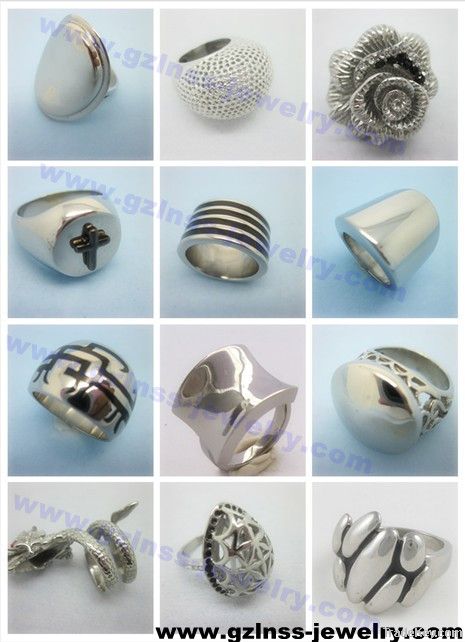 best price 316l stainless steel ring on lini stainless steel jewelry