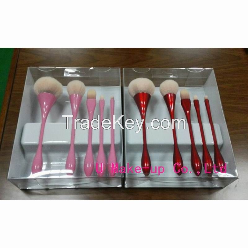 new design makeup brush, slim waist makeup brush set