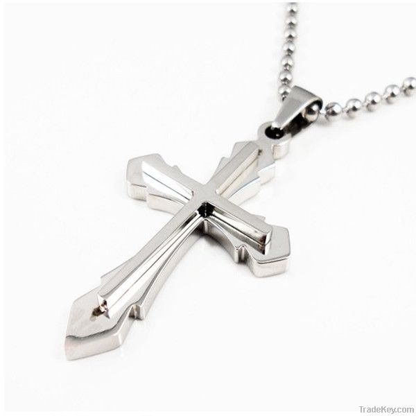 Stainless Steel Cross Pendant