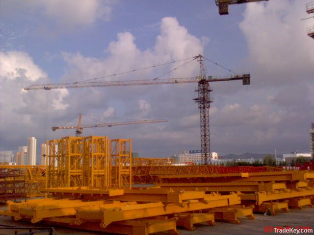 58m boom tower crane/6t tower crane