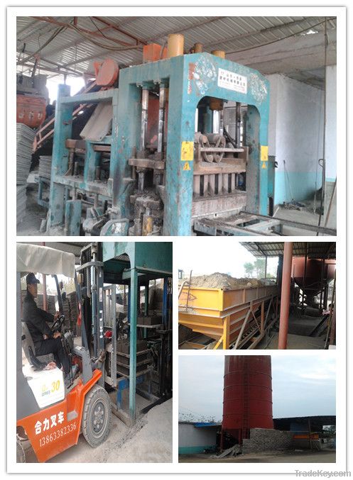 QT6-15B flly  automatic cement brick making machine