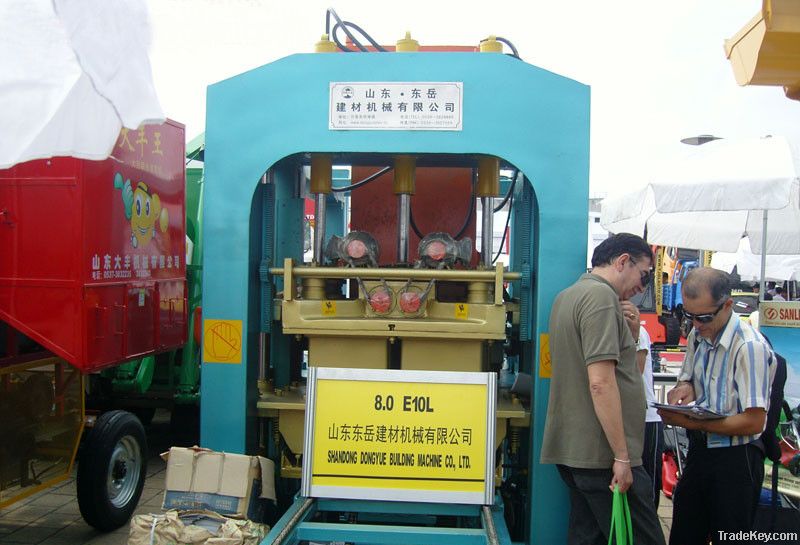 QT6-15B flly  automatic cement brick making machine