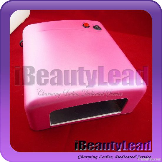 36W pink and white color nail uv lamp