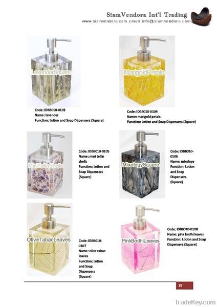 Havvalon Resin Bath Dispensers