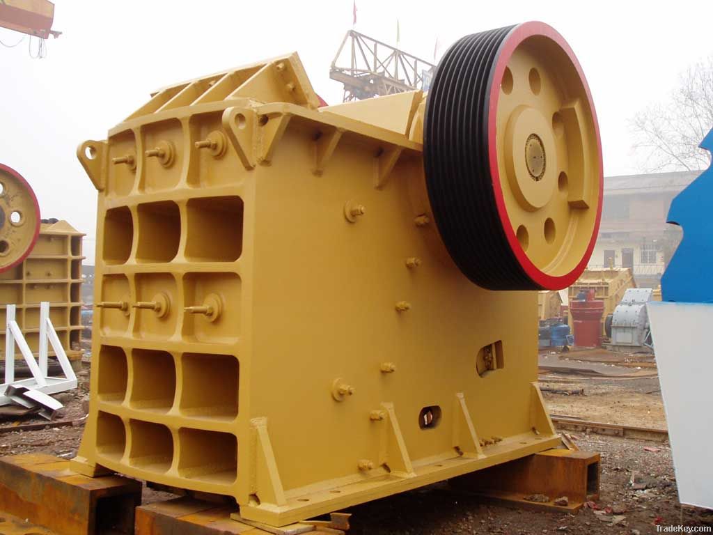 Jaw crusher, crusher machine