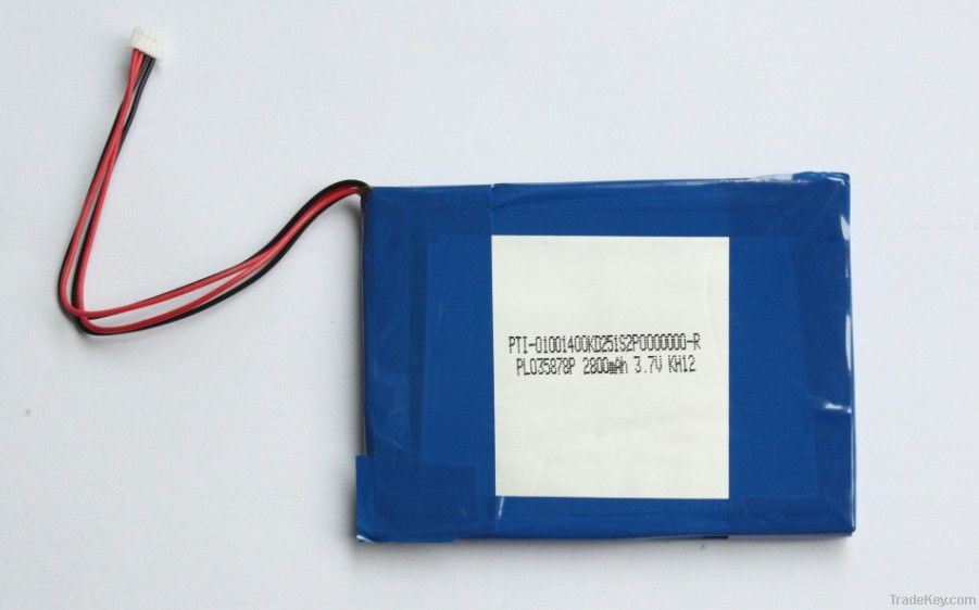 MID( Tablet PC) Batteries, 2800mAh li-po