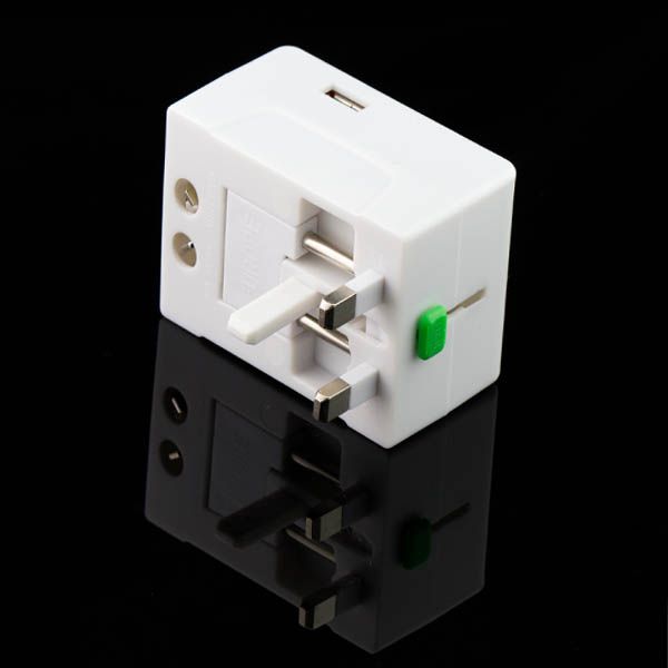 universal multi plug sockets with USB 5V 1A