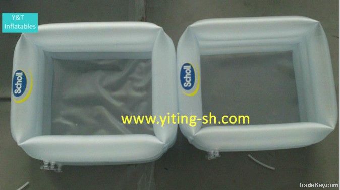 Inflatable foot bath, promotional inflatable
