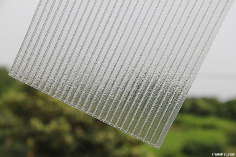 Glittering polycarbonate sheet