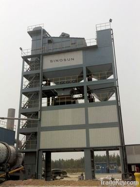 Asphalt batch mix plant