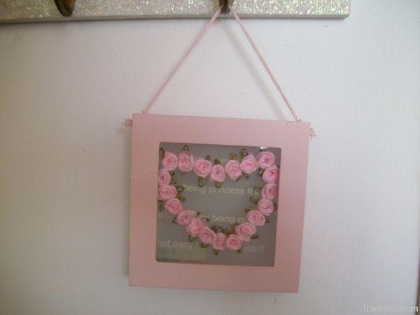 wood photo frame decoration