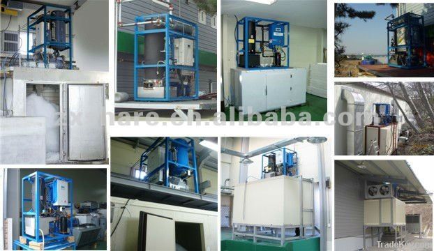 High quality 3T tube ice machine, tube ice maker, Edible tube ice