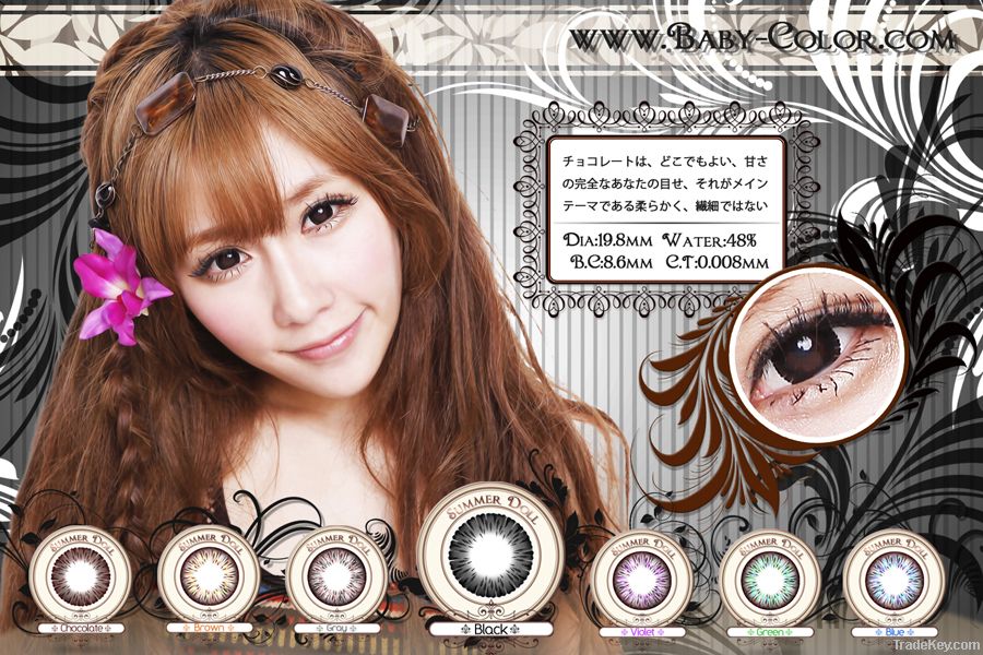 color cosmetic contact lens