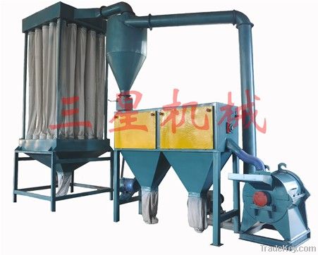 Wood flour making machine