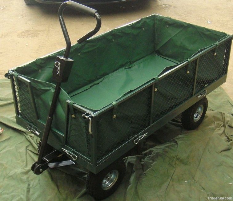 folding garden tool cart