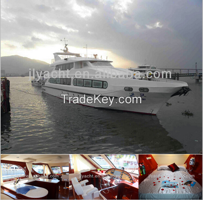 115&#039; fiberglass china luxury yacht for sale