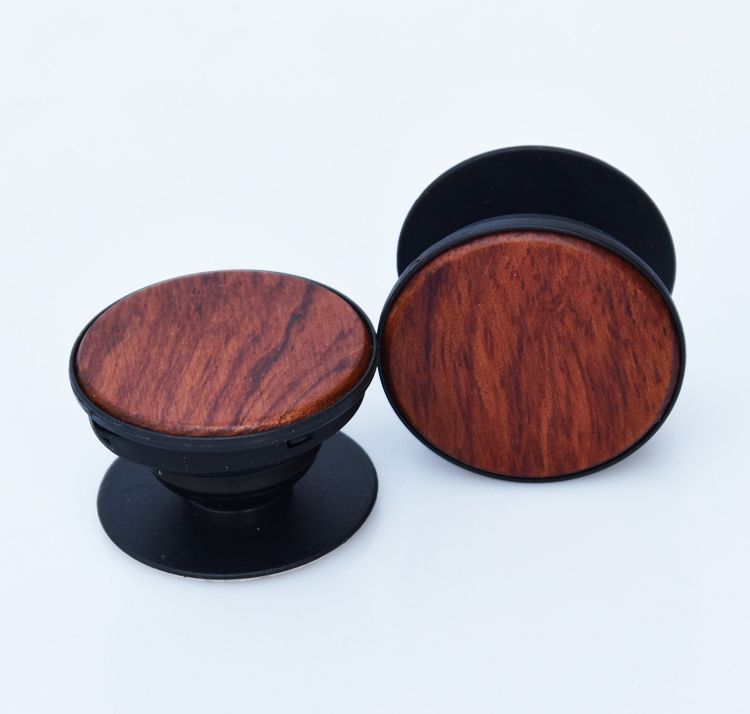 Pop socket Wooden Handmade Mobile Phone Holder Dock Station Creative Wood PopSocket