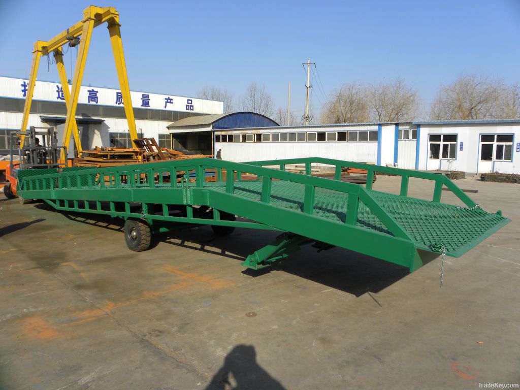 Hydraulic Mobile Container Loading Ramp