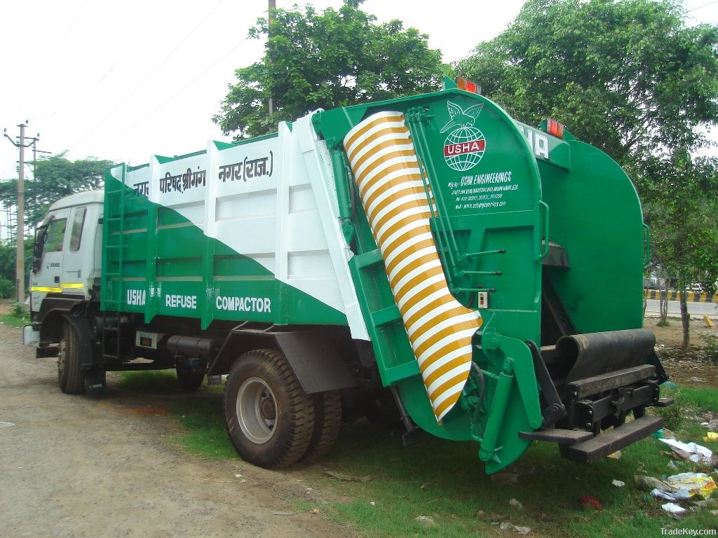 Garbage Compactor Garbage Hopper