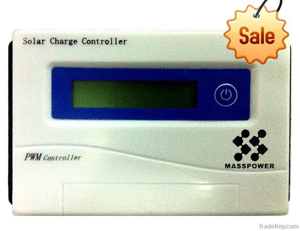 LCD Solar Charge Controller 40A/30A/20A/10A, PWM Control Charger