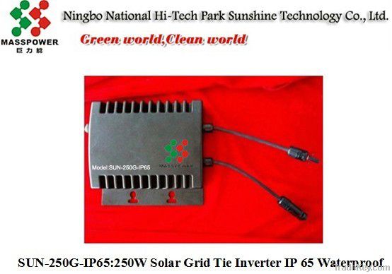 250w Solar on-Grid Power Inverter IP 65