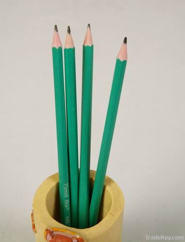 HB plastic pencil with eraser/without eraser