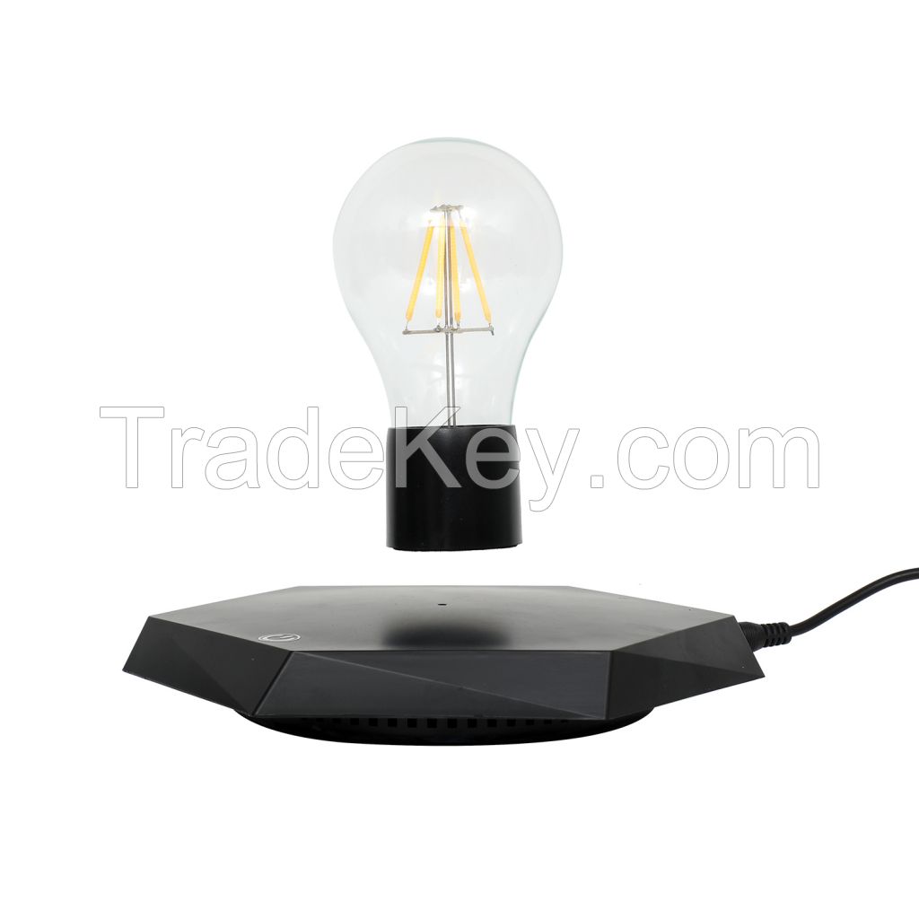 PA-8844 new hotsale magnetic levitation floating light bulb lamp for decoration gift christams 