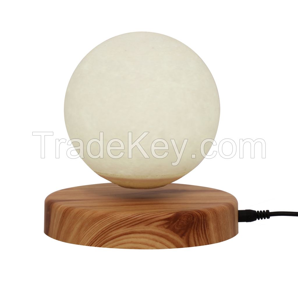 magnetic levitation floating rotating moon lamp light bulb for decoration gift 