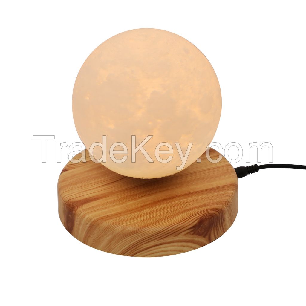 magnetic levitation floating rotating moon lamp light bulb for decoration gift 