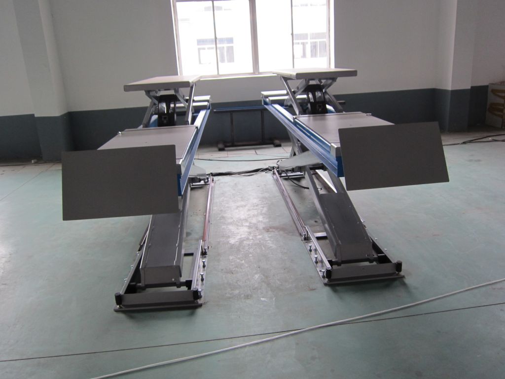 3.5 Ton wheel alignment scissor car lift with CE certificate