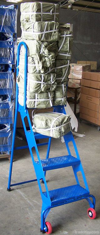 ROLLING METAL LADDERS