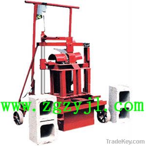 mobile cement block machine specification