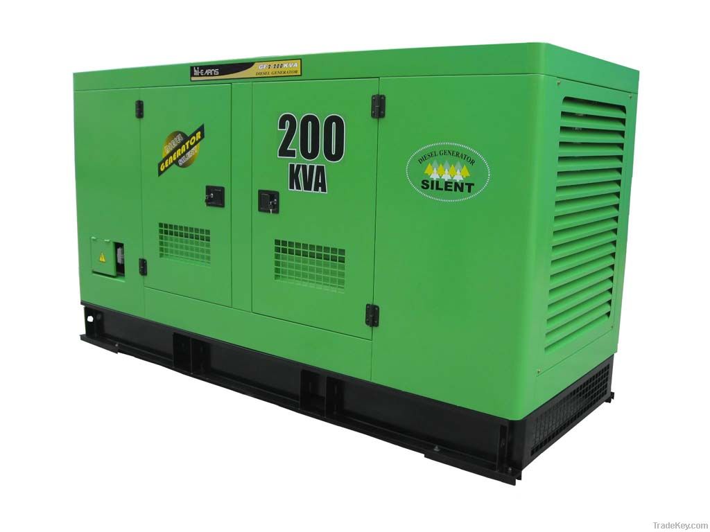 Cummins engine 200KVA diesel generator