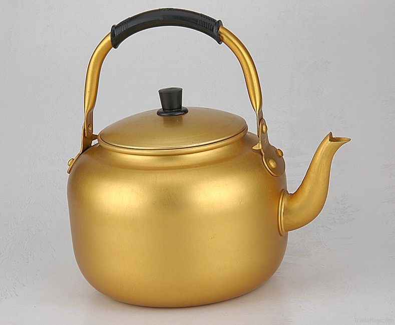 aluminum yellow kettle