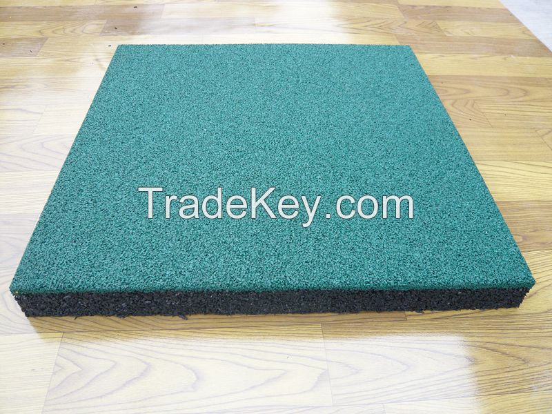 epdm color rubber tile