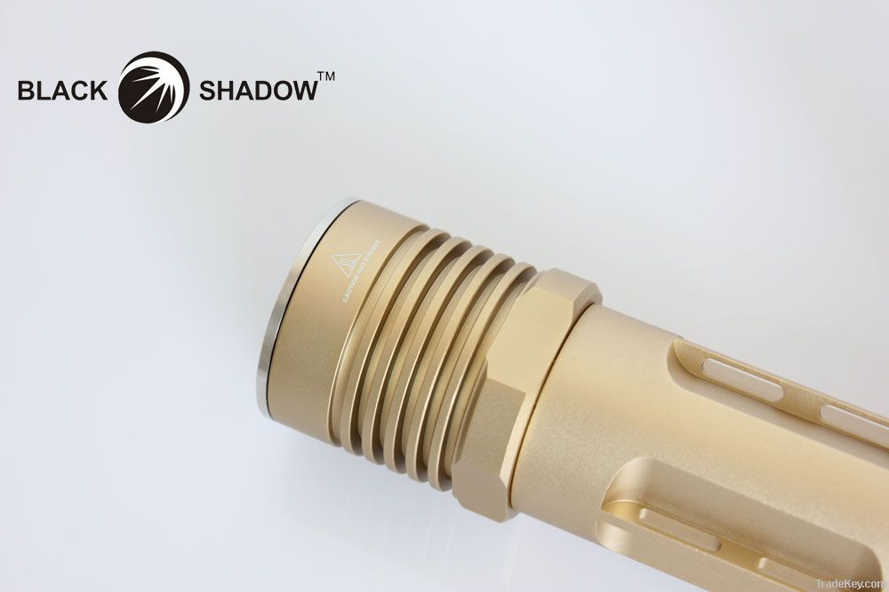 Blackshadow aluminium alloy CREE T6 flashlight  ROOK