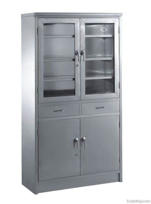 Stainless steel medicine cabinet