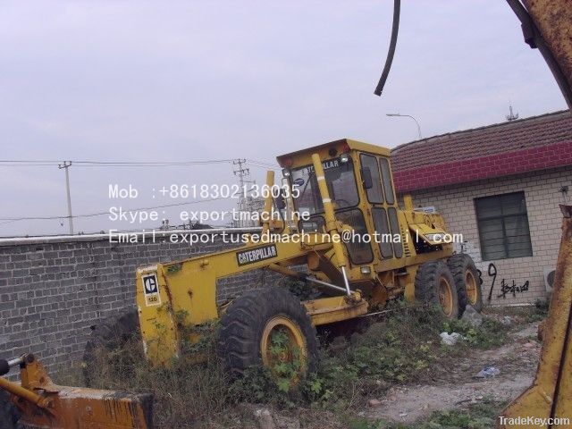 used cat 12G/14G/16G/120G/140G/140H motor grader sale in shanghai