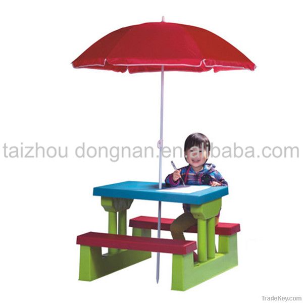 knock down picnic kids plastic table