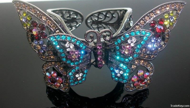 butterfly cuff bangle