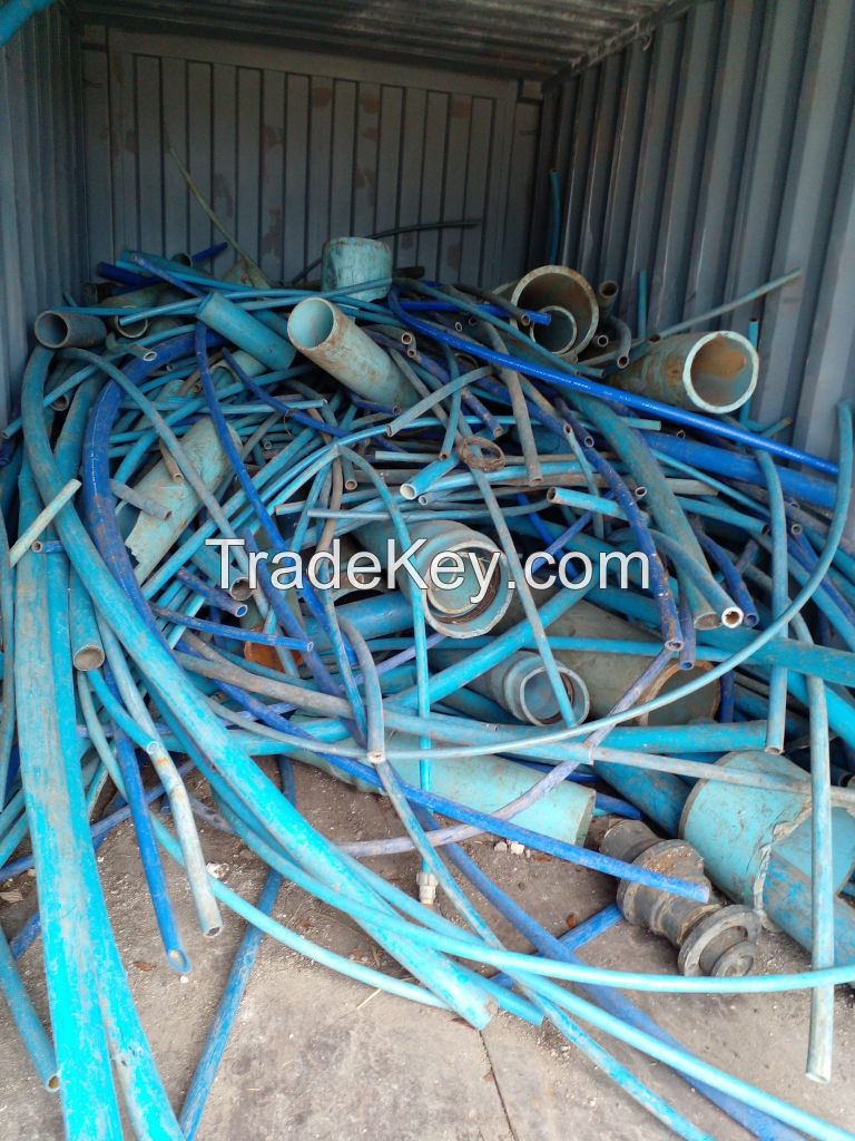 PLASTIC SCRAP PVC, POLY BLUE, HDPE, PET BOTTLES