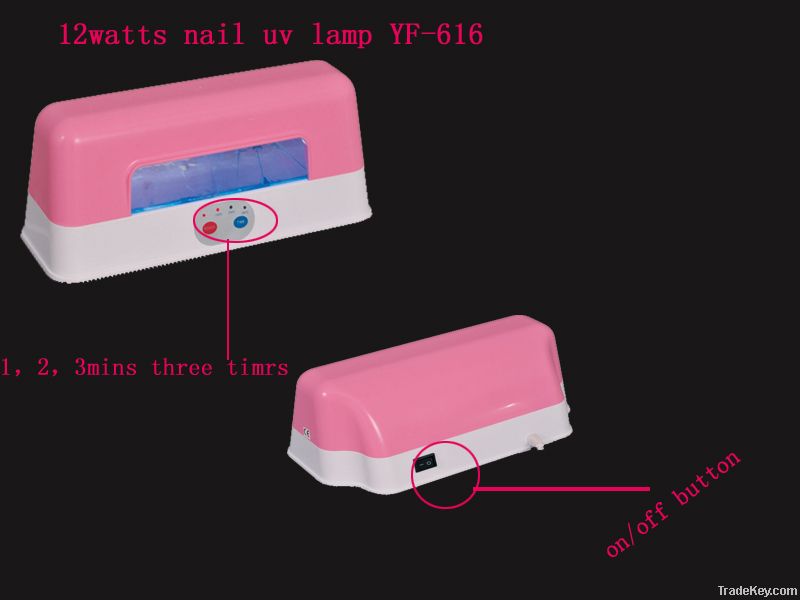 12 watts nail uv lamp