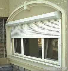 Automatic rolling shutter windows