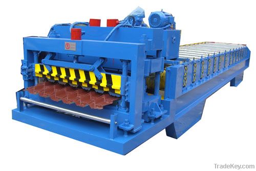 glazed tiles roll forming machine