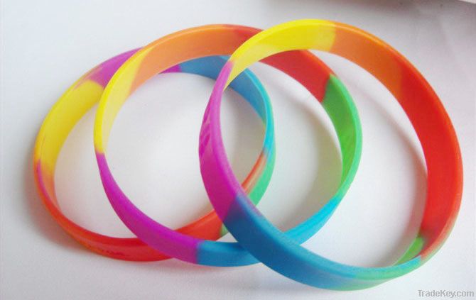 Adult size silicone bracelet