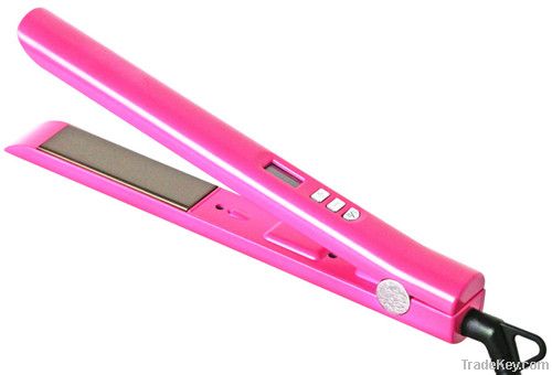 titanium ceramic hair straightener professional